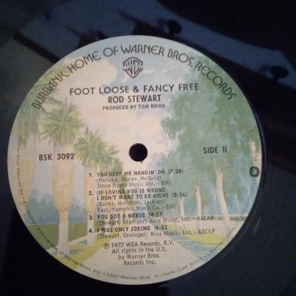 (1977) ROD STEWART Album, Hot Legs - Picture 5 of 8